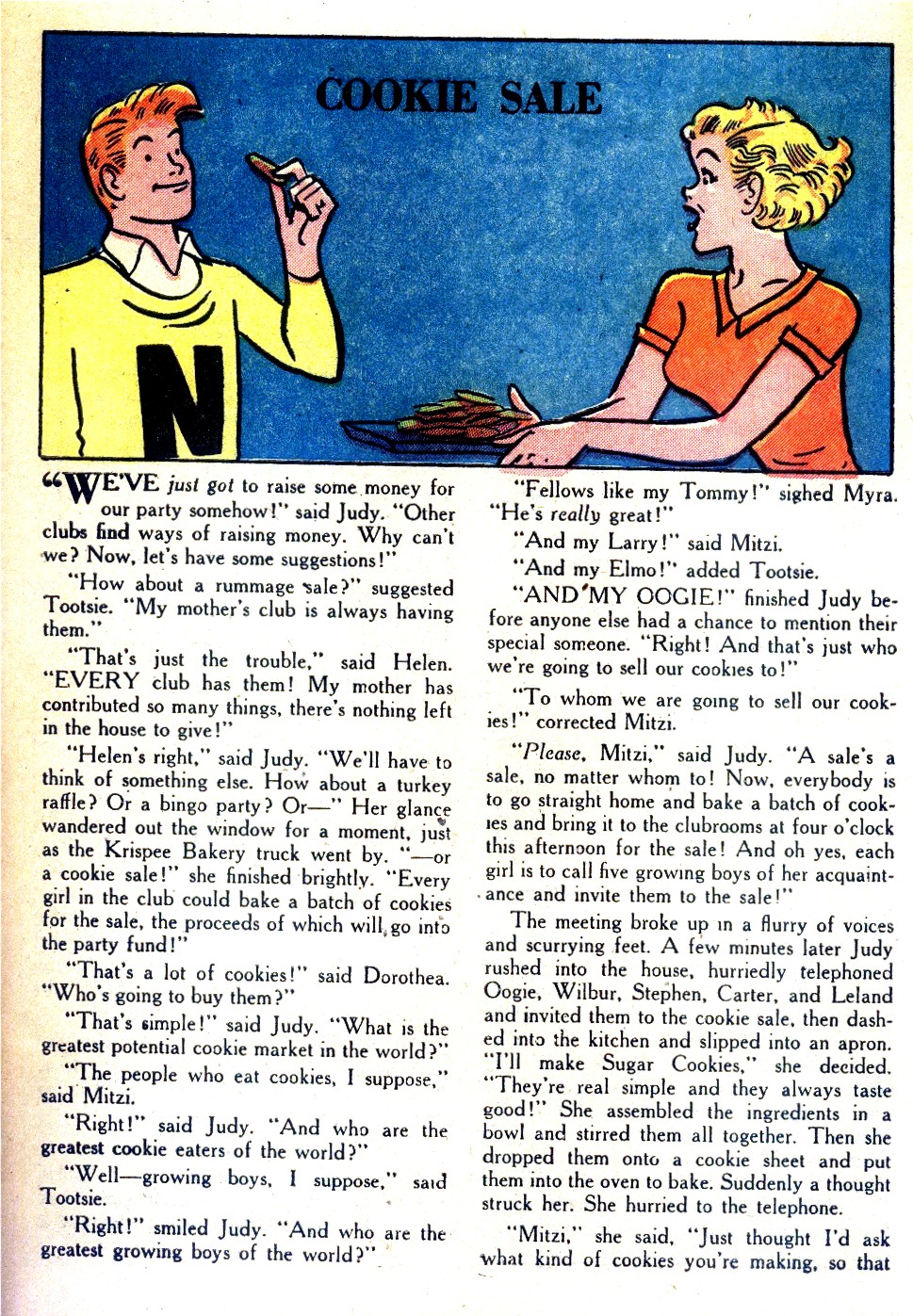 Read online A Date with Judy comic -  Issue #24 - 39