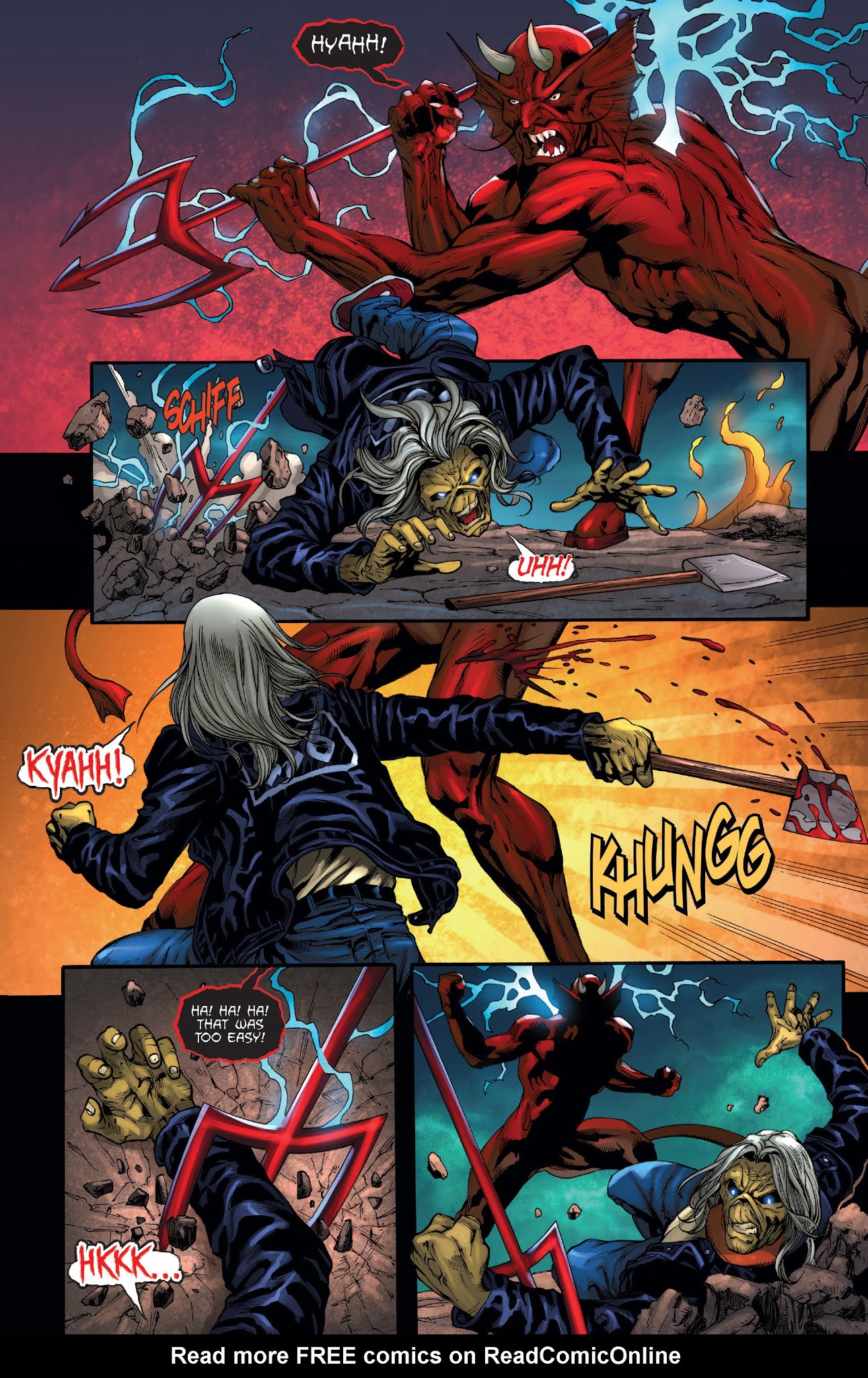 Read online Iron Maiden: Legacy of the Beast comic -  Issue #5 - 11