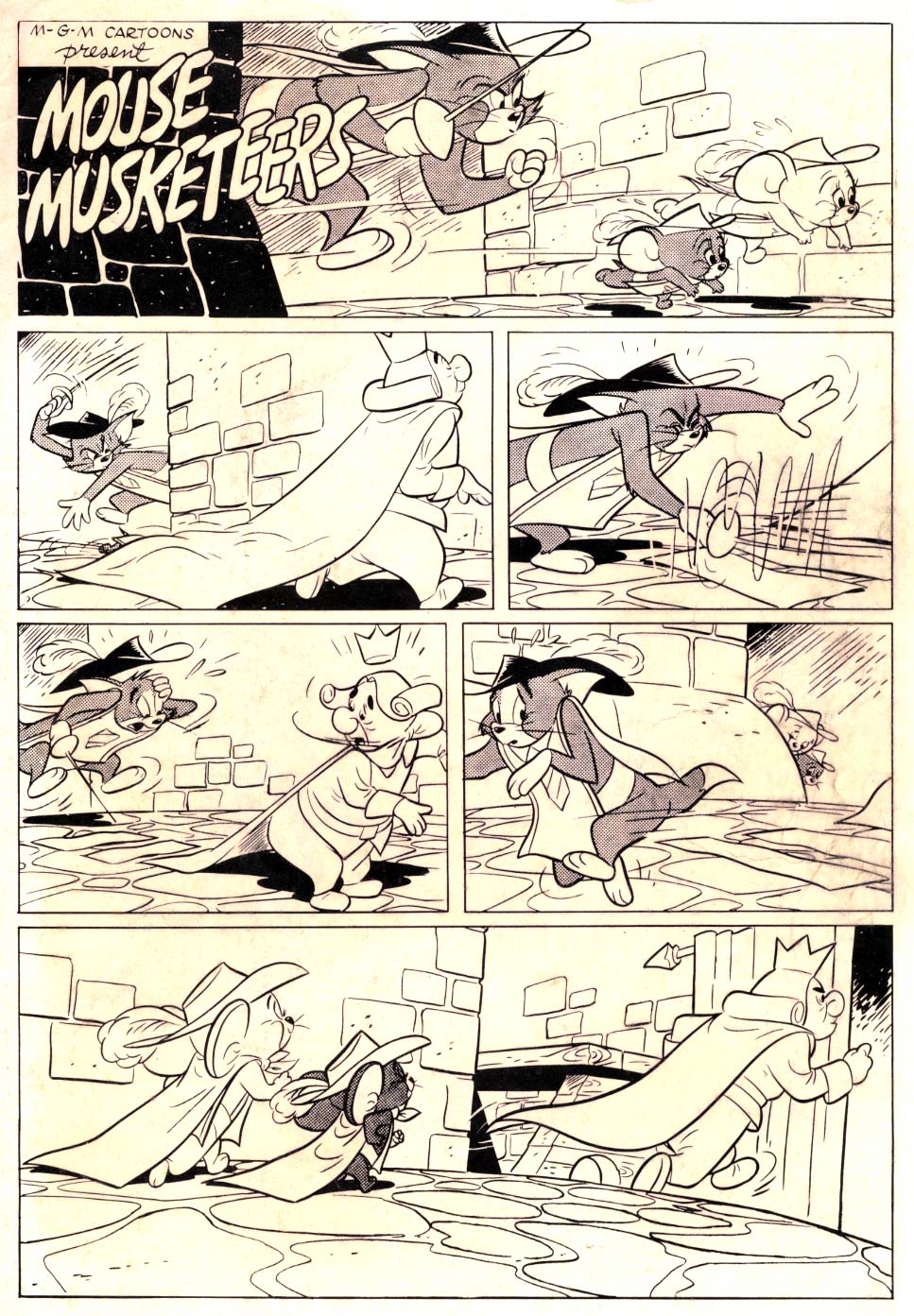 Read online M.G.M's The Mouse Musketeers comic -  Issue #16 - 35