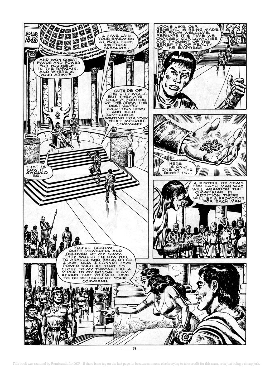 Read online The Savage Sword Of Conan comic -  Issue #148 - 37