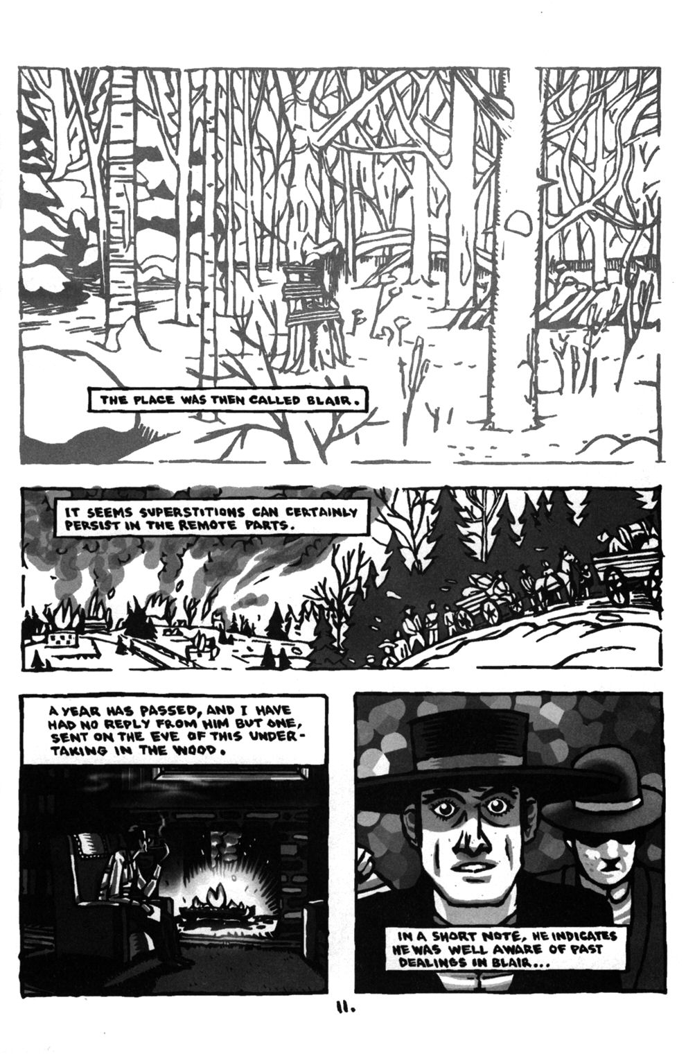 Read online The Blair Witch Chronicles comic -  Issue #4 - 13