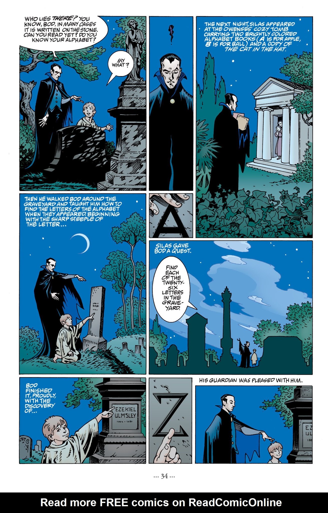 Read online The Graveyard Book: Graphic Novel comic -  Issue # TPB 1 - 39