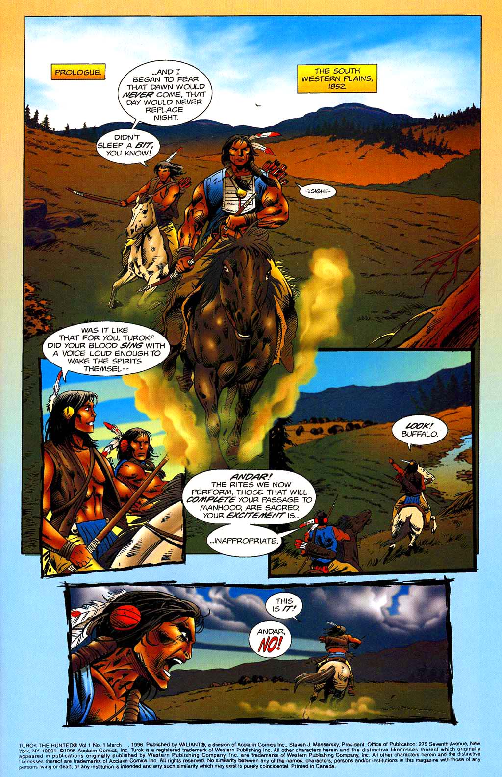 Read online Turok the Hunted comic -  Issue #1 - 2