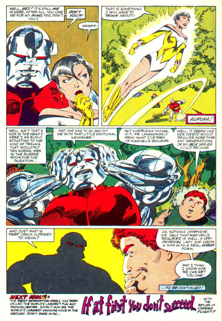 Read online Alpha Flight (1983) comic -  Issue #25 - 23