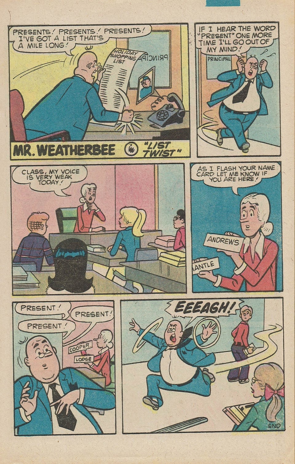 Read online Archie's Joke Book Magazine comic -  Issue #262 - 5