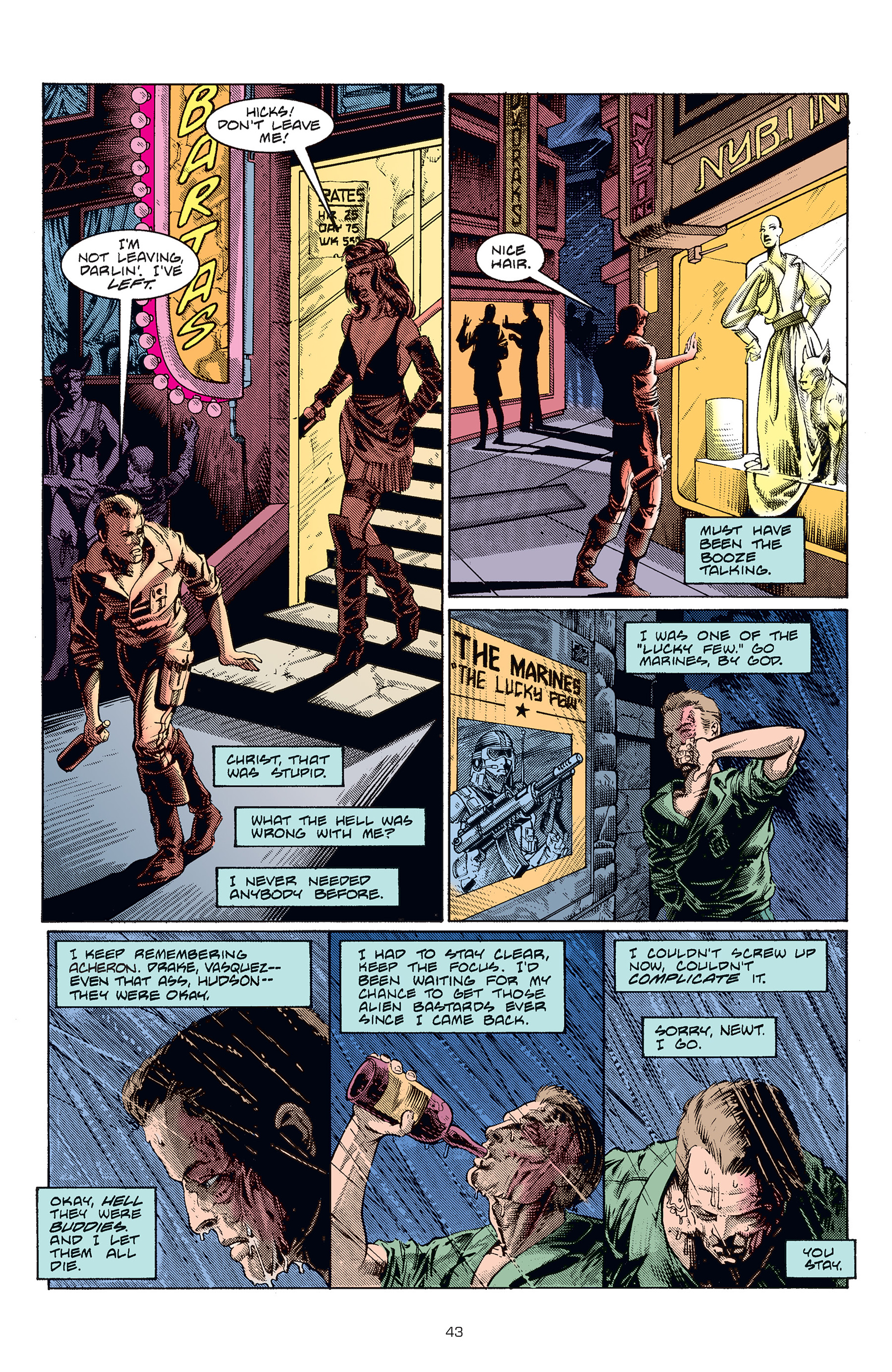 Read online Aliens: The Essential Comics comic -  Issue # TPB (Part 1) - 44