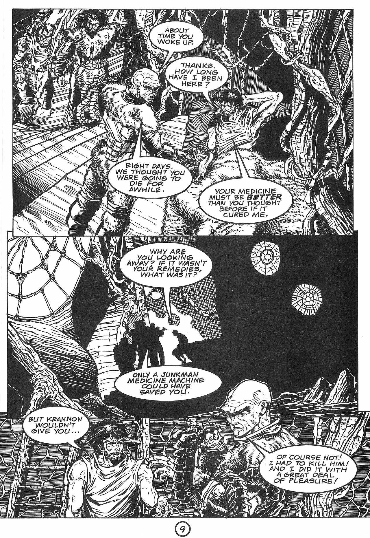 Read online Deathworld comic -  Issue #4 - 10
