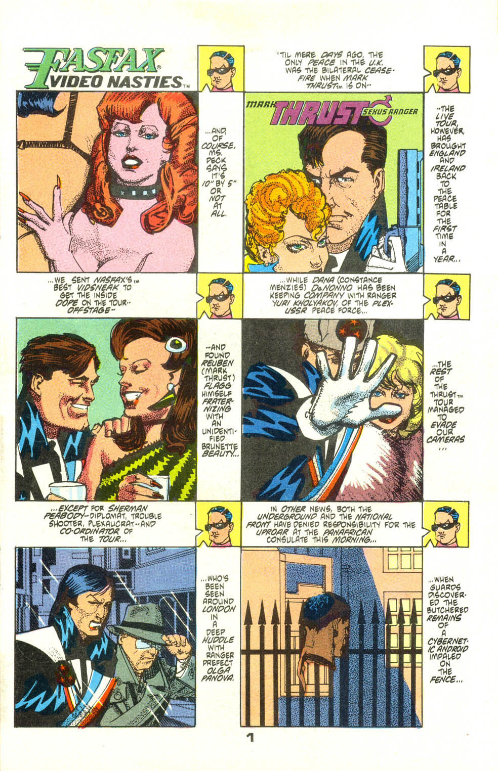 Read online American Flagg! comic -  Issue #25 - 2