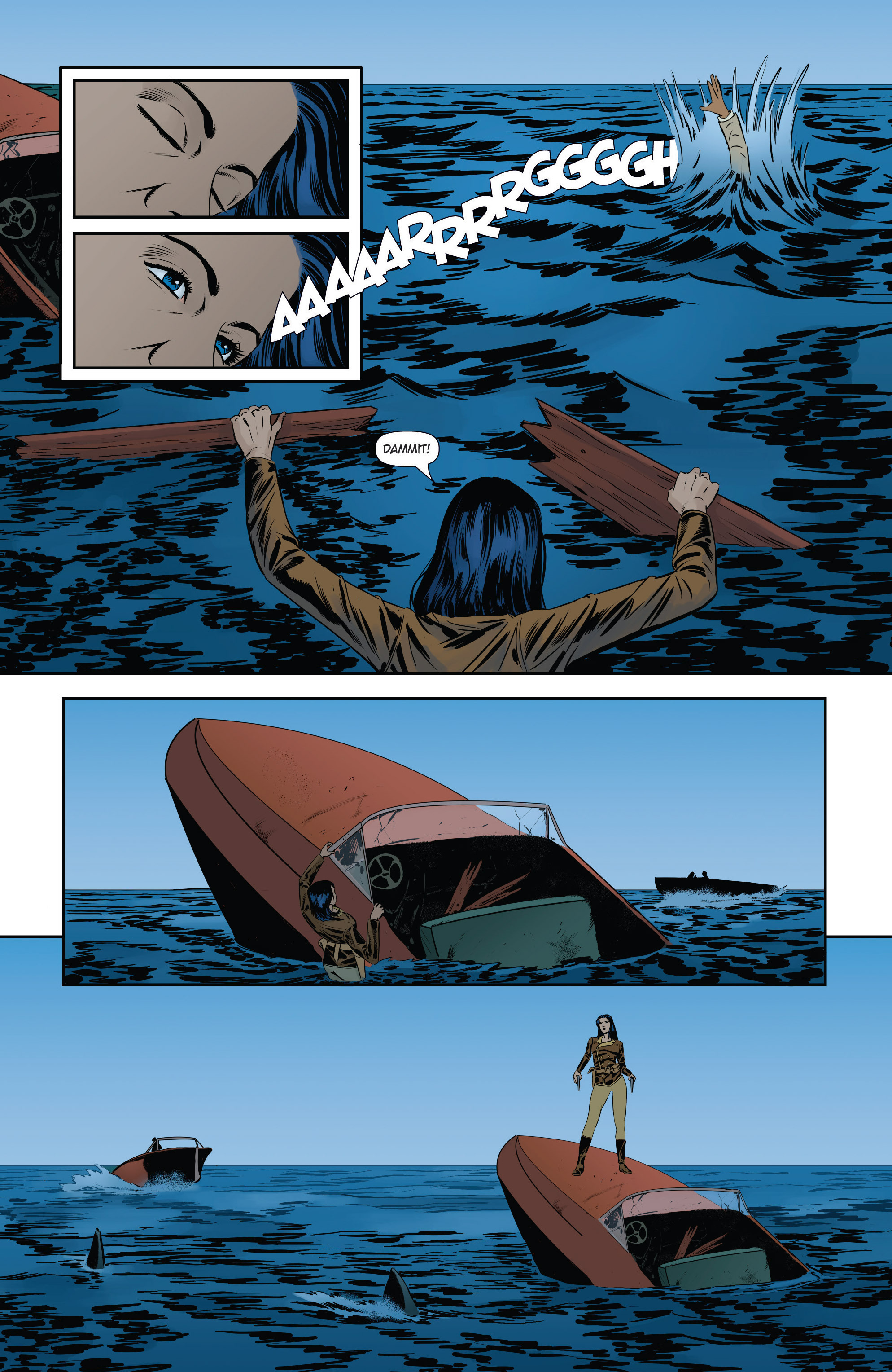 Read online Athena Voltaire and the Volcano Goddess comic -  Issue #3 - 4