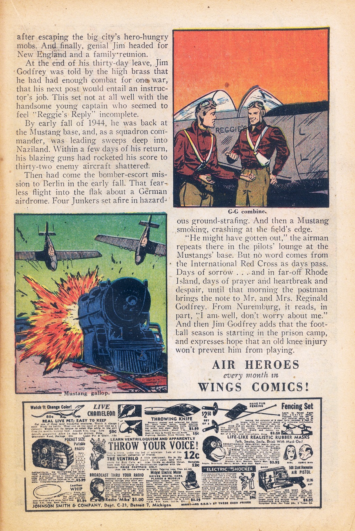 Read online Wings Comics comic -  Issue #100 - 29