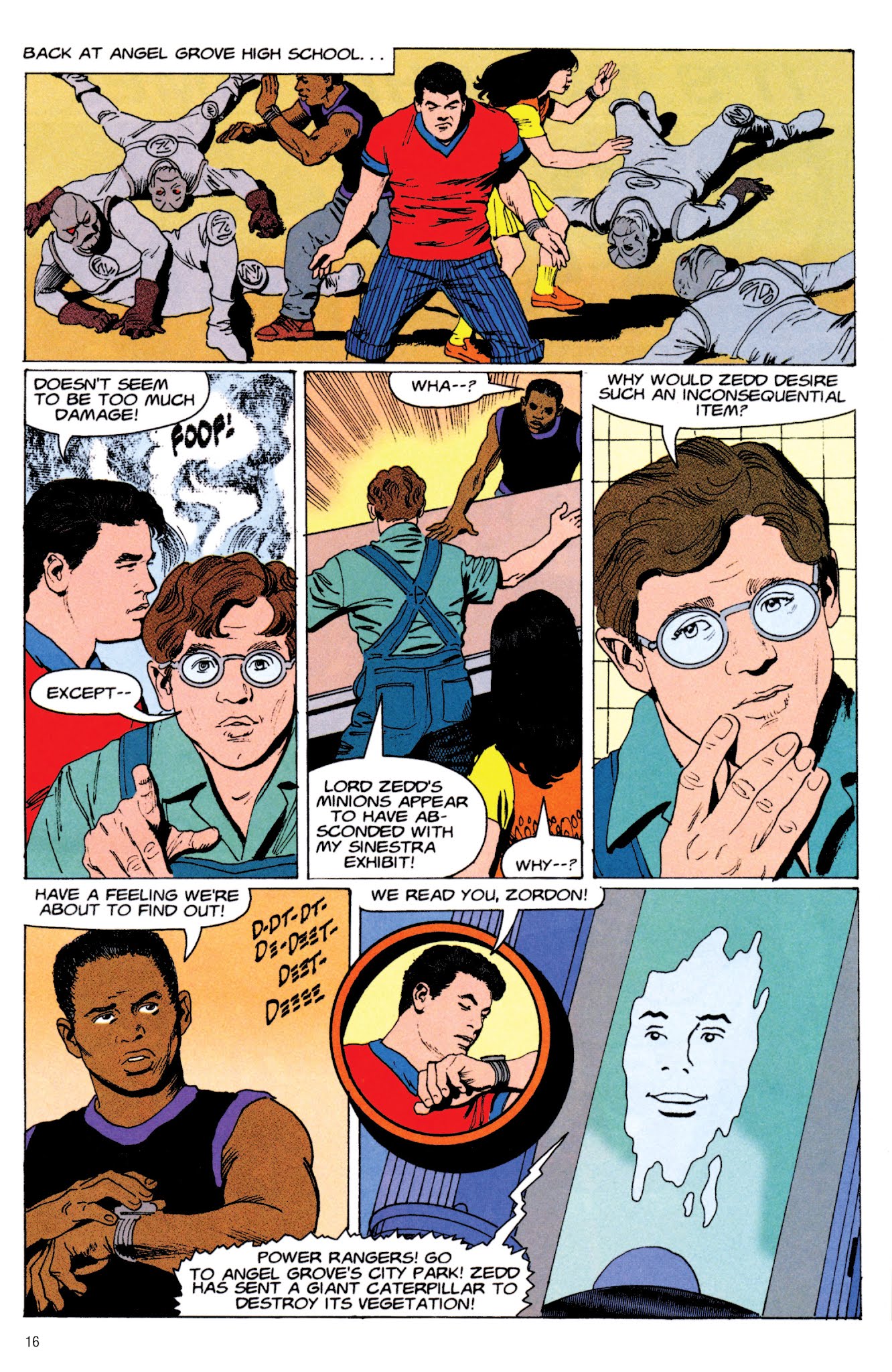 Read online Mighty Morphin Power Rangers Archive comic -  Issue # TPB 1 (Part 1) - 16