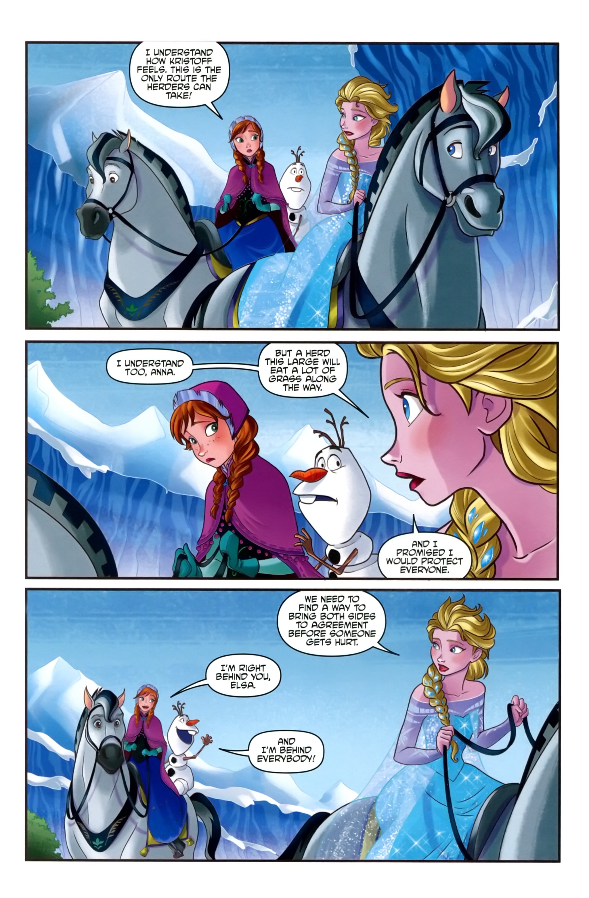 Read online Disney Frozen comic -  Issue #1 - 15