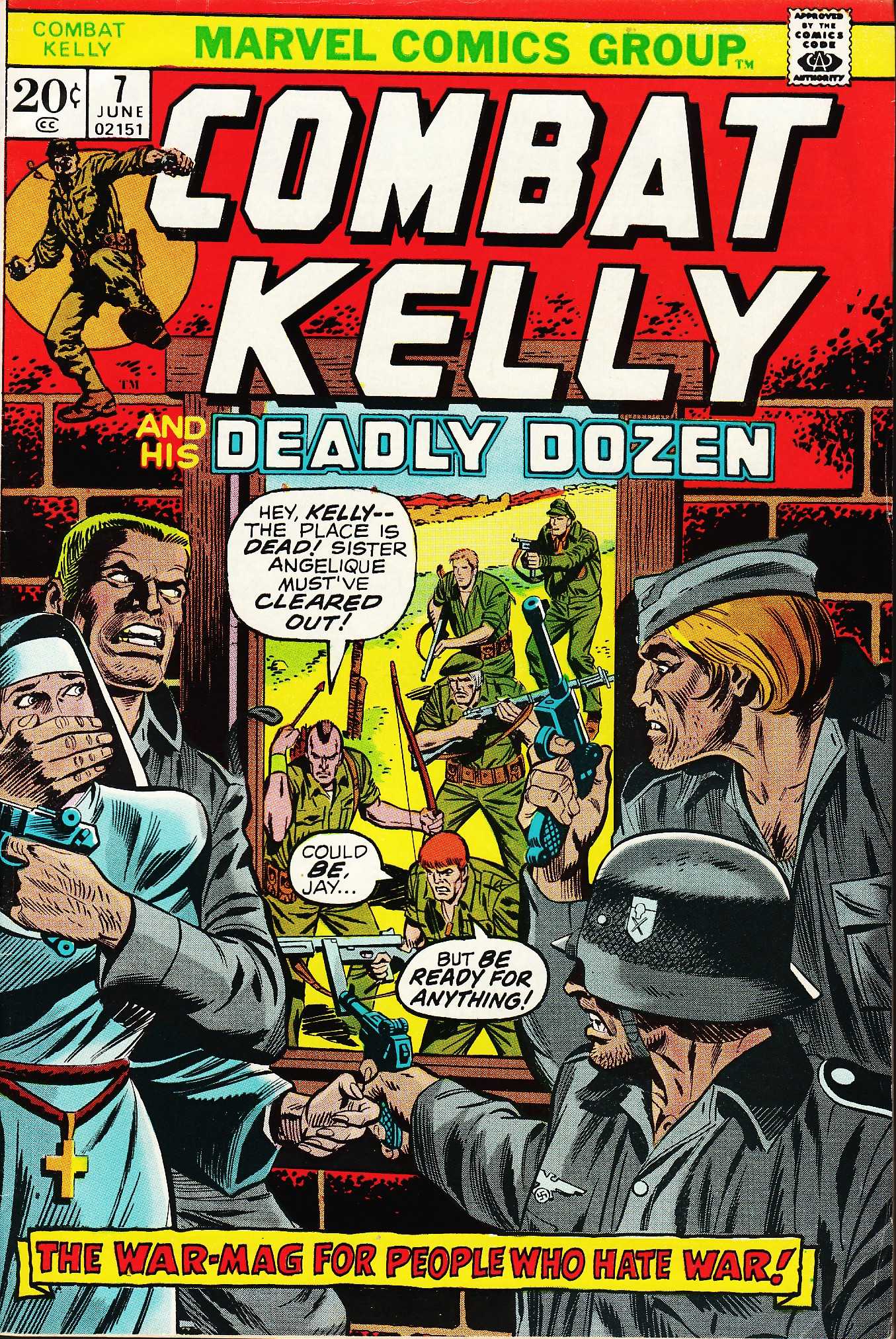 Read online Combat Kelly comic -  Issue #7 - 1