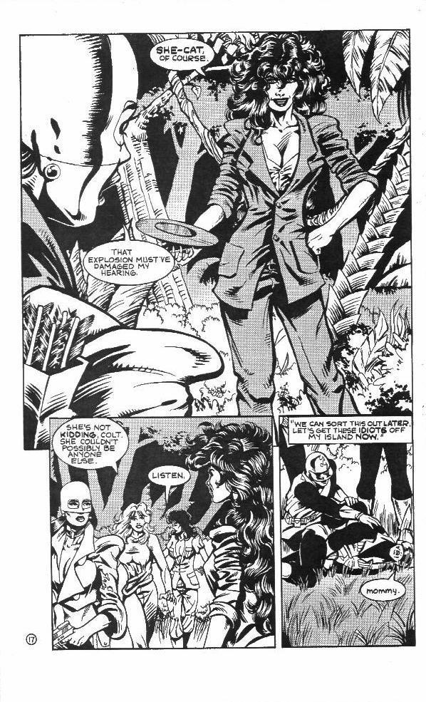 Read online Femforce: Claws of the She-Cat comic -  Issue # Full - 32