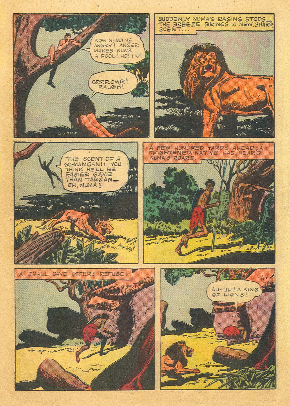 Read online Tarzan (1948) comic -  Issue #11 - 4
