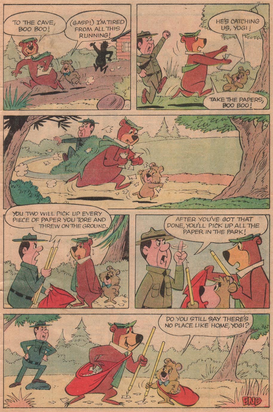 Read online Yogi Bear (1970) comic -  Issue #1 - 29