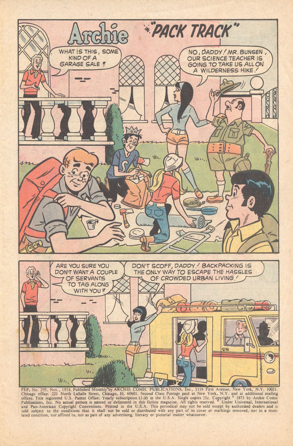 Read online Pep Comics comic -  Issue #295 - 3
