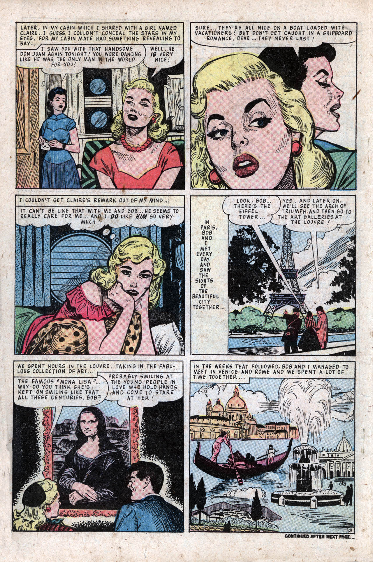 Read online Love Romances comic -  Issue #62 - 18