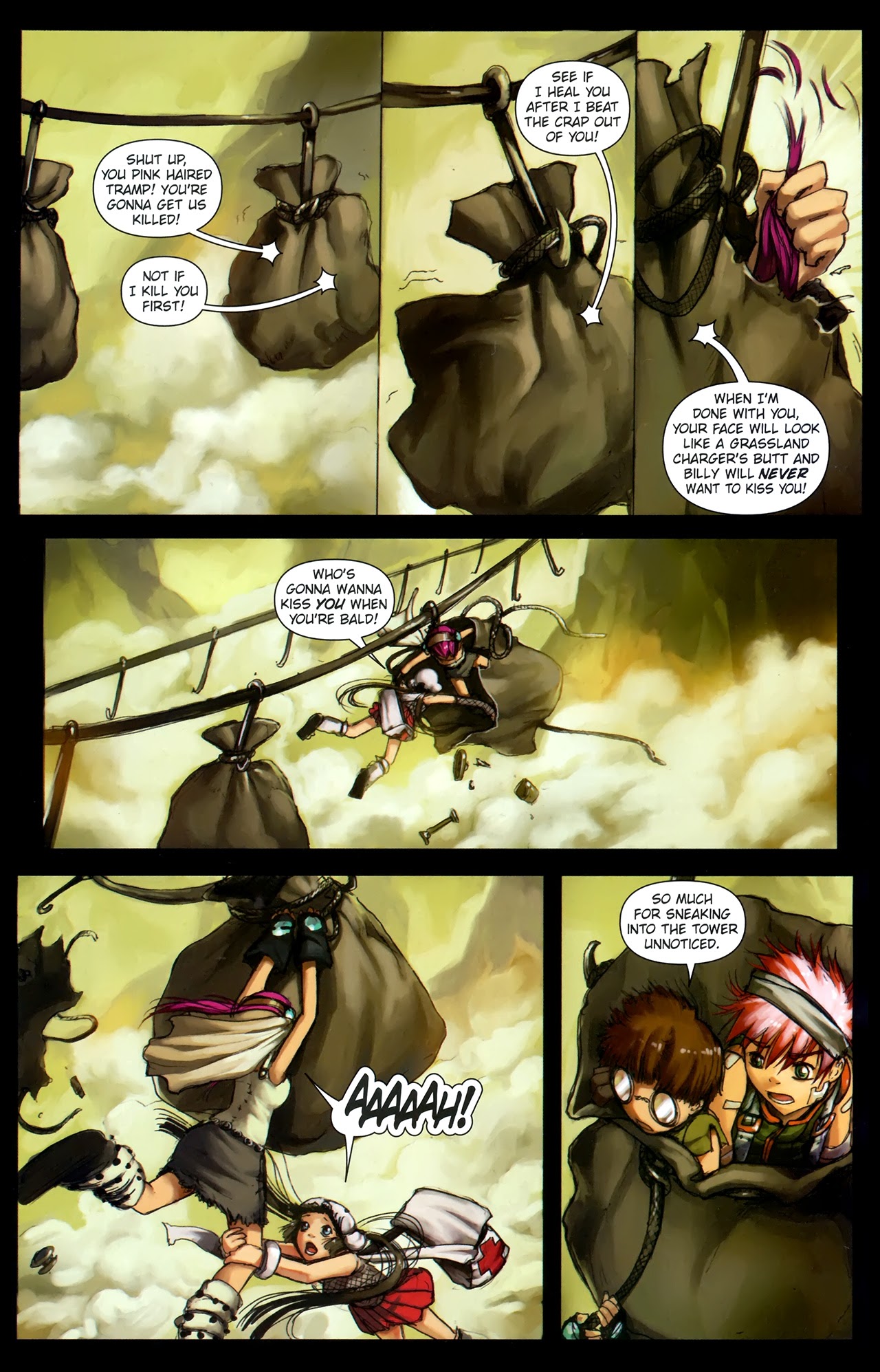 Read online Sky Pirates Of Neo Terra comic -  Issue #5 - 9