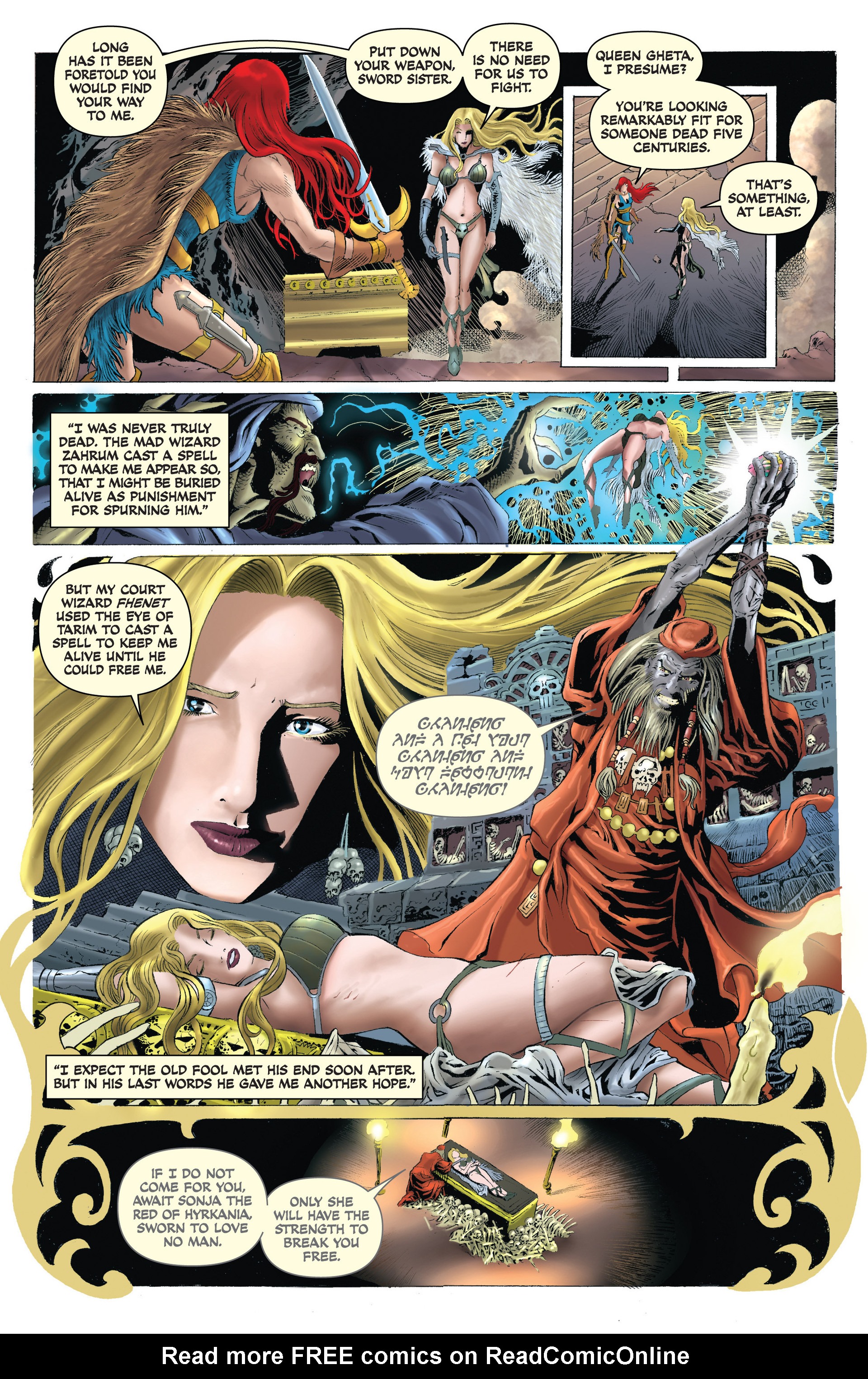 Read online Red Sonja: Unchained comic -  Issue #2 - 11