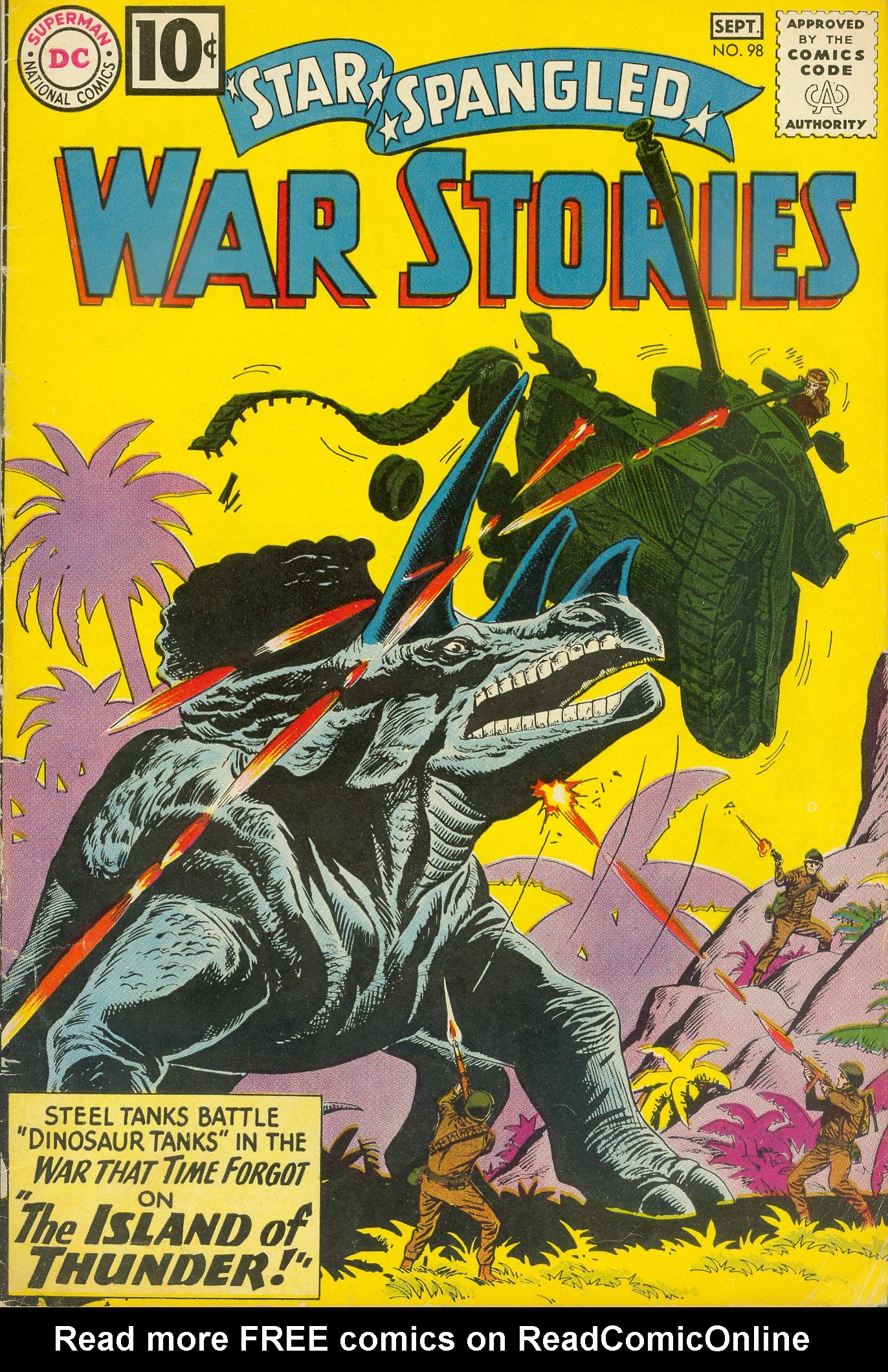 Read online Star Spangled War Stories (1952) comic -  Issue #98 - 1