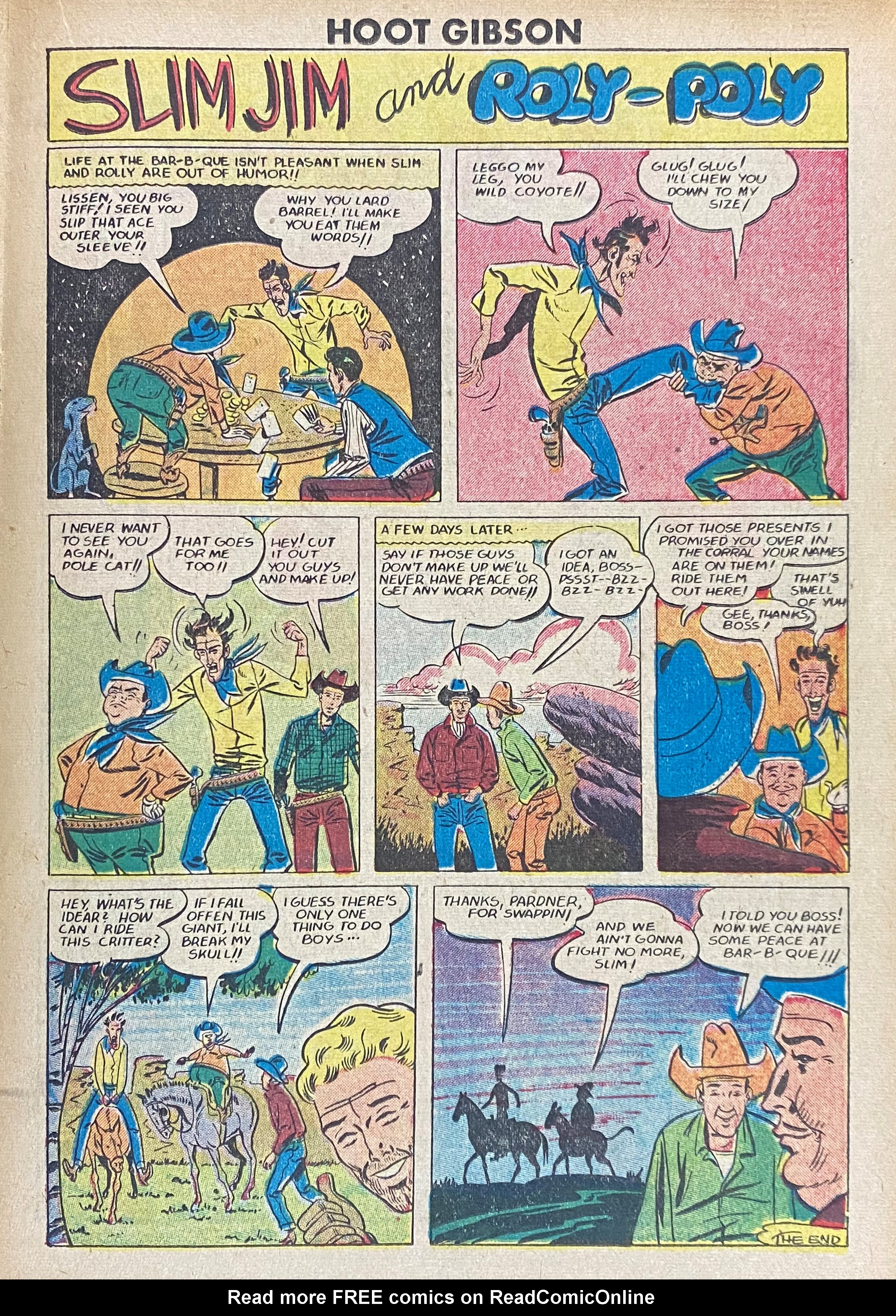 Read online Hoot Gibson comic -  Issue #3 - 19