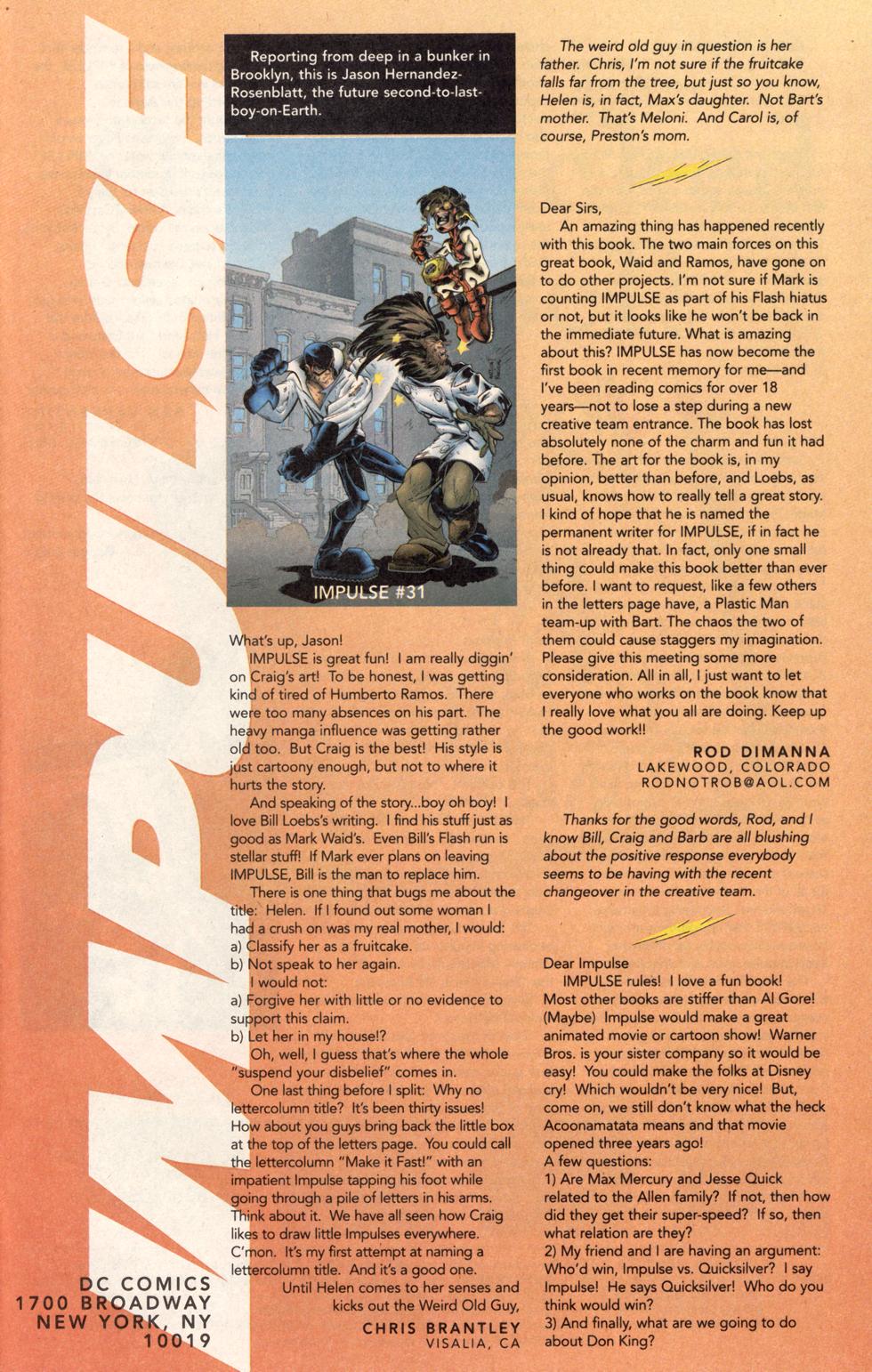 Read online Impulse (1995) comic -  Issue #35 - 24