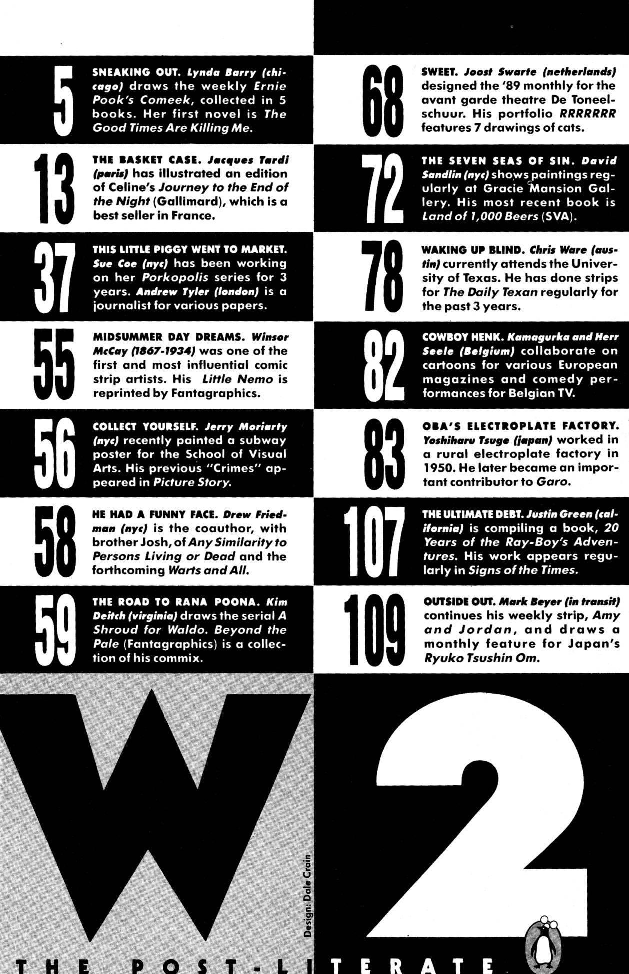 Read online Raw (1989) comic -  Issue # TPB 2 (Part 1) - 3