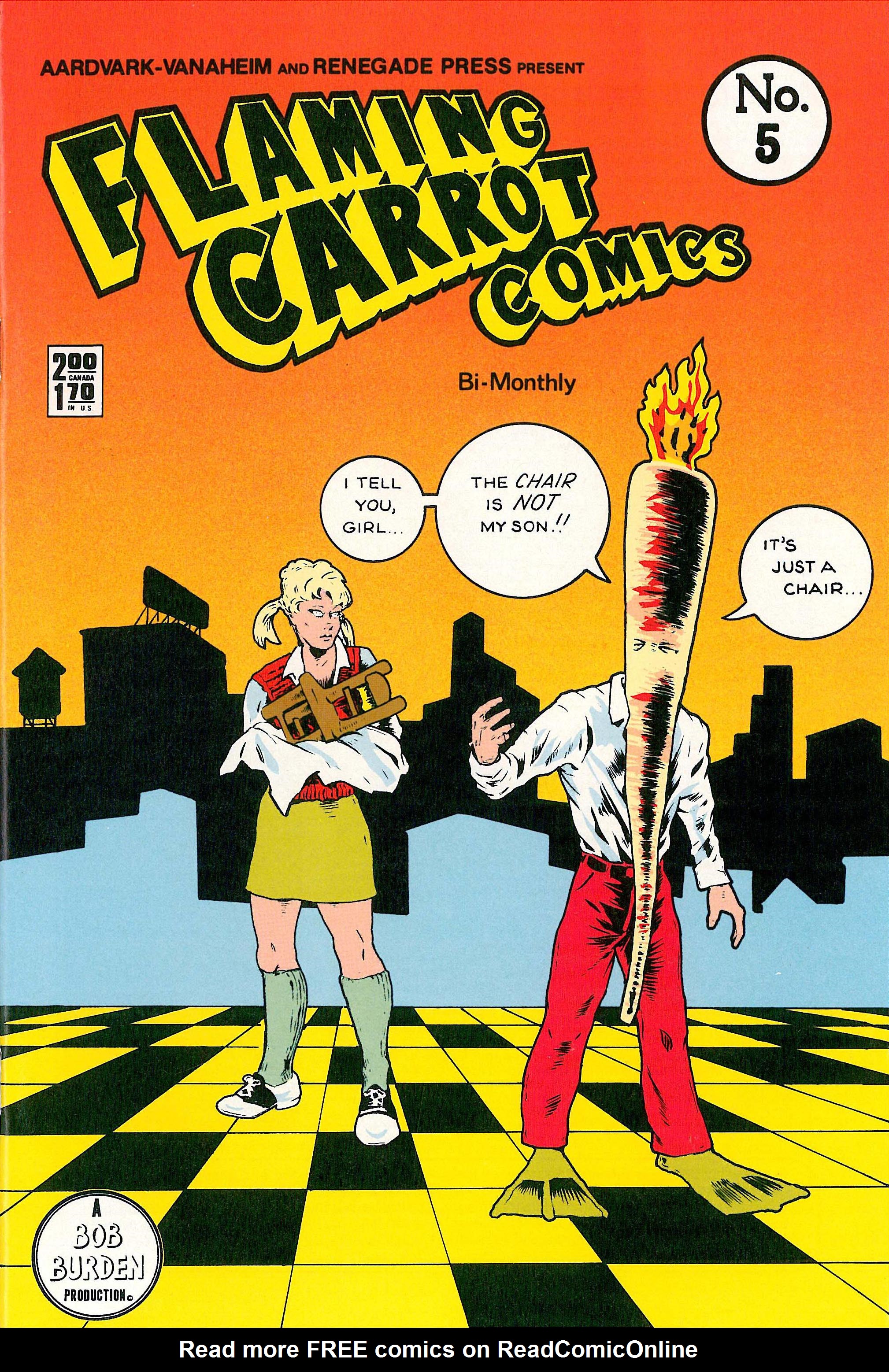 Read online Flaming Carrot Comics (1984) comic -  Issue #5 - 1