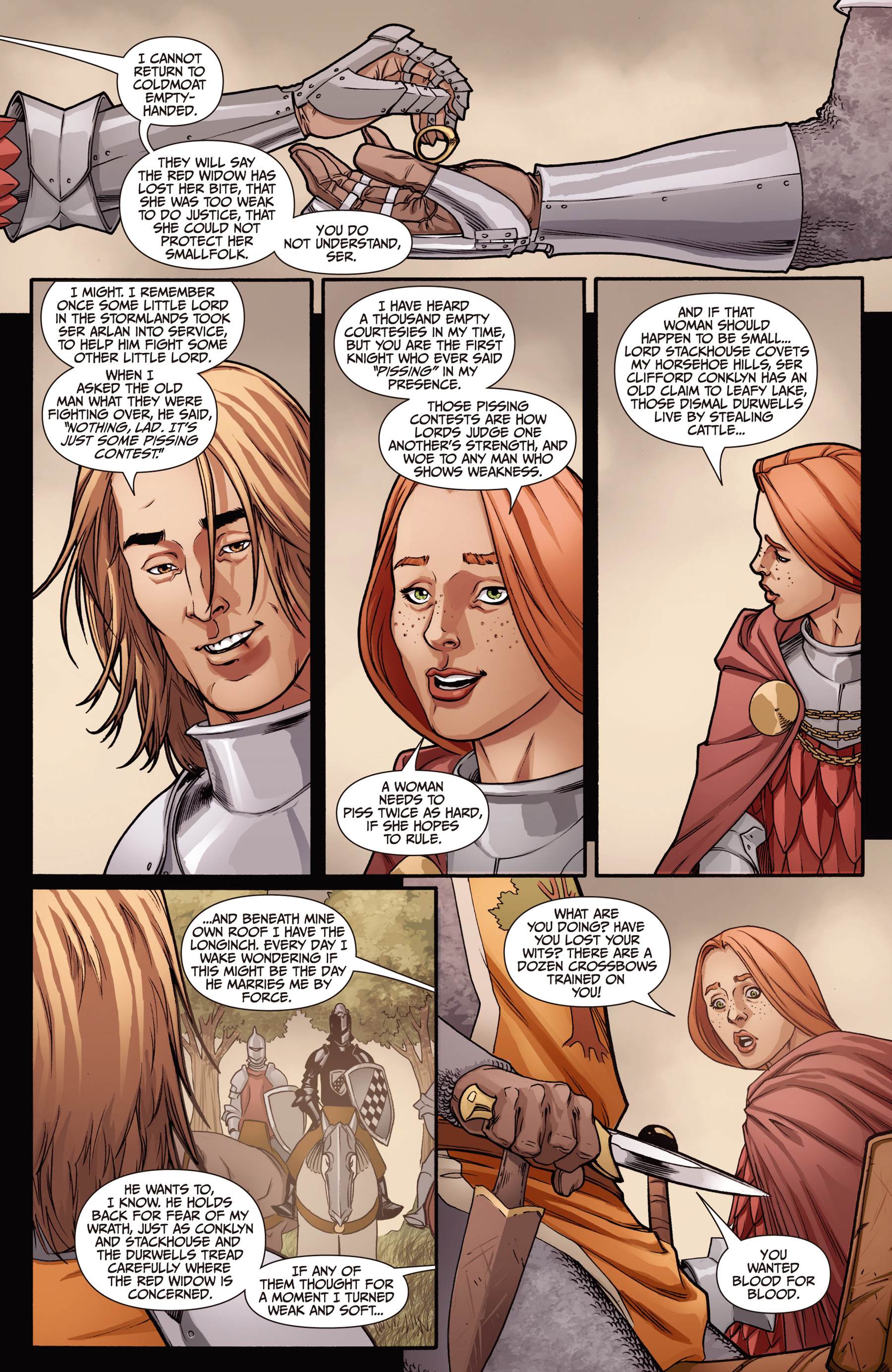 Read online The Sworn Sword: The Graphic Novel comic -  Issue # Full - 127