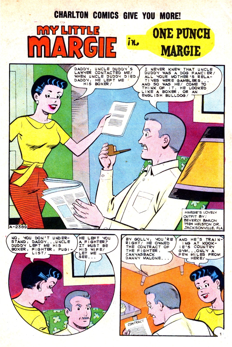Read online My Little Margie (1954) comic -  Issue #47 - 3