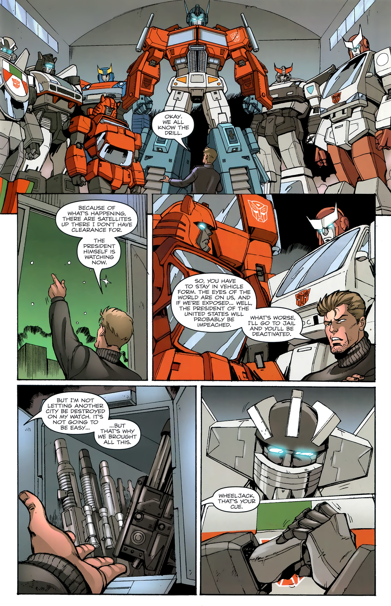 Read online The Transformers (2009) comic -  Issue #10 - 10