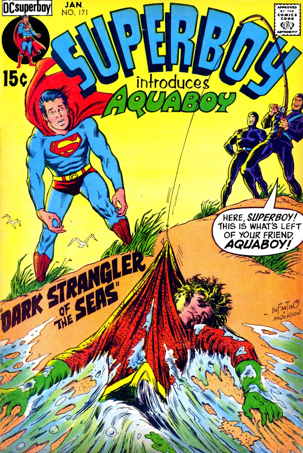 Read online Superboy (1949) comic -  Issue #171 - 1