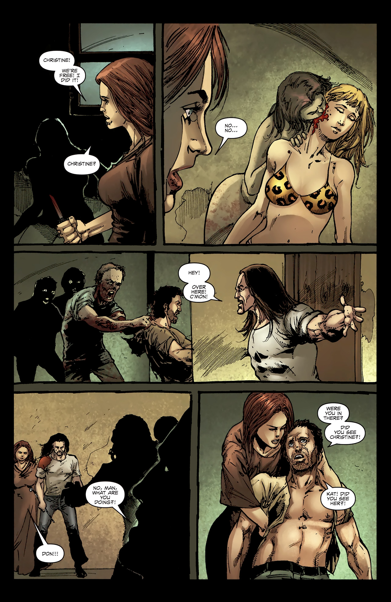 Read online Night of the Living Dead: Death Valley comic -  Issue #5 - 24