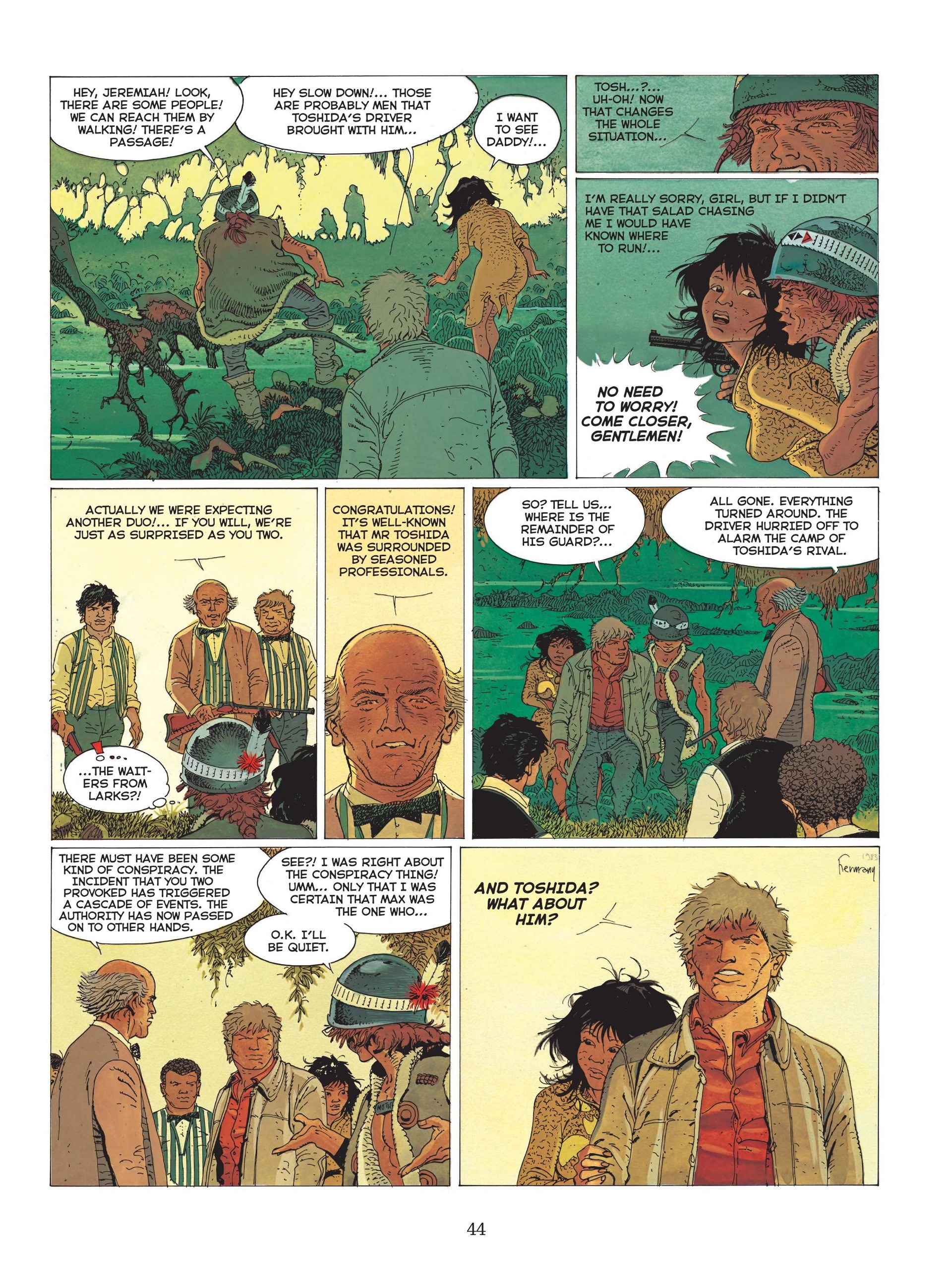 Read online Jeremiah comic -  Issue #8 - 45