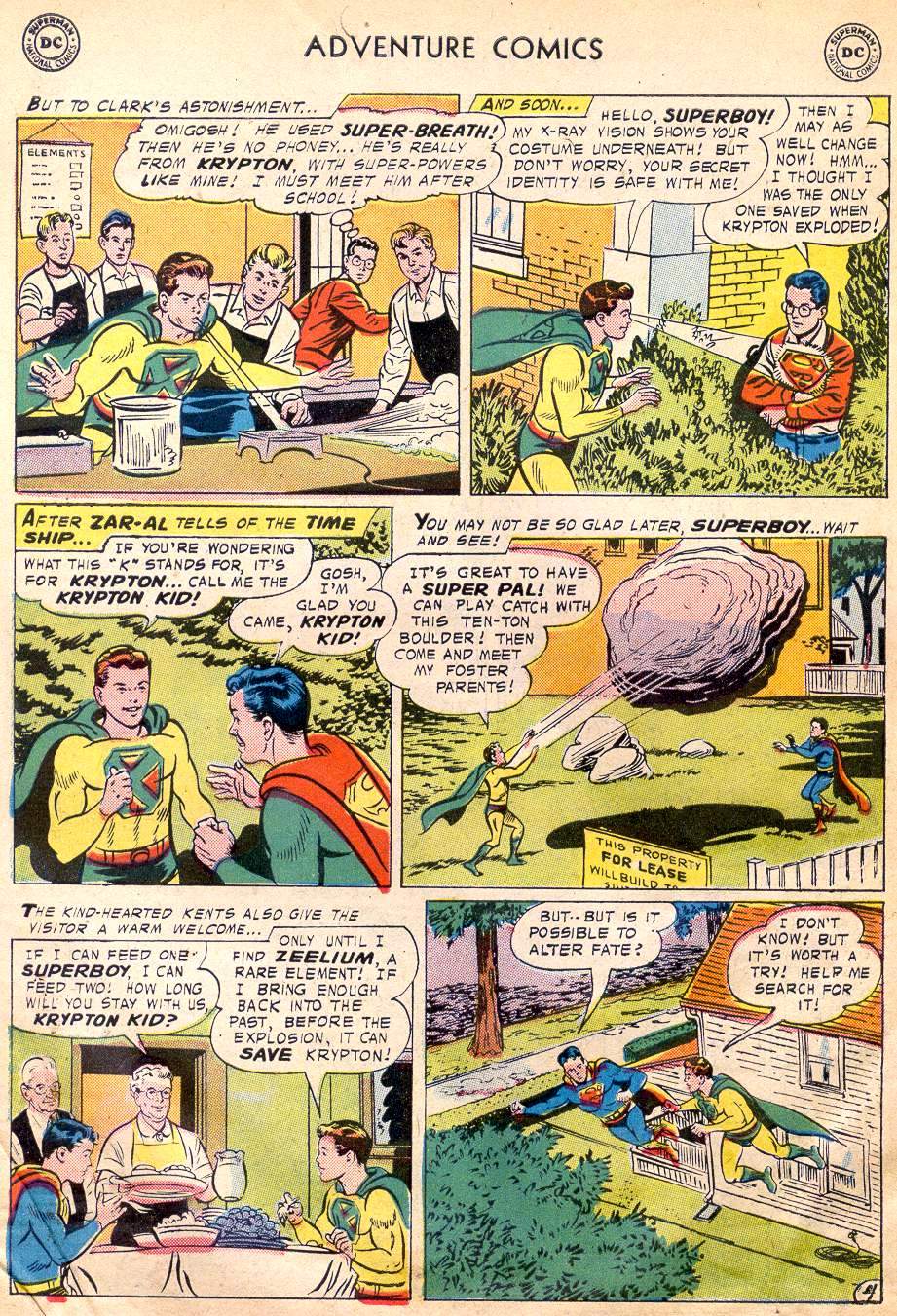 Read online Adventure Comics (1938) comic -  Issue #242 - 6