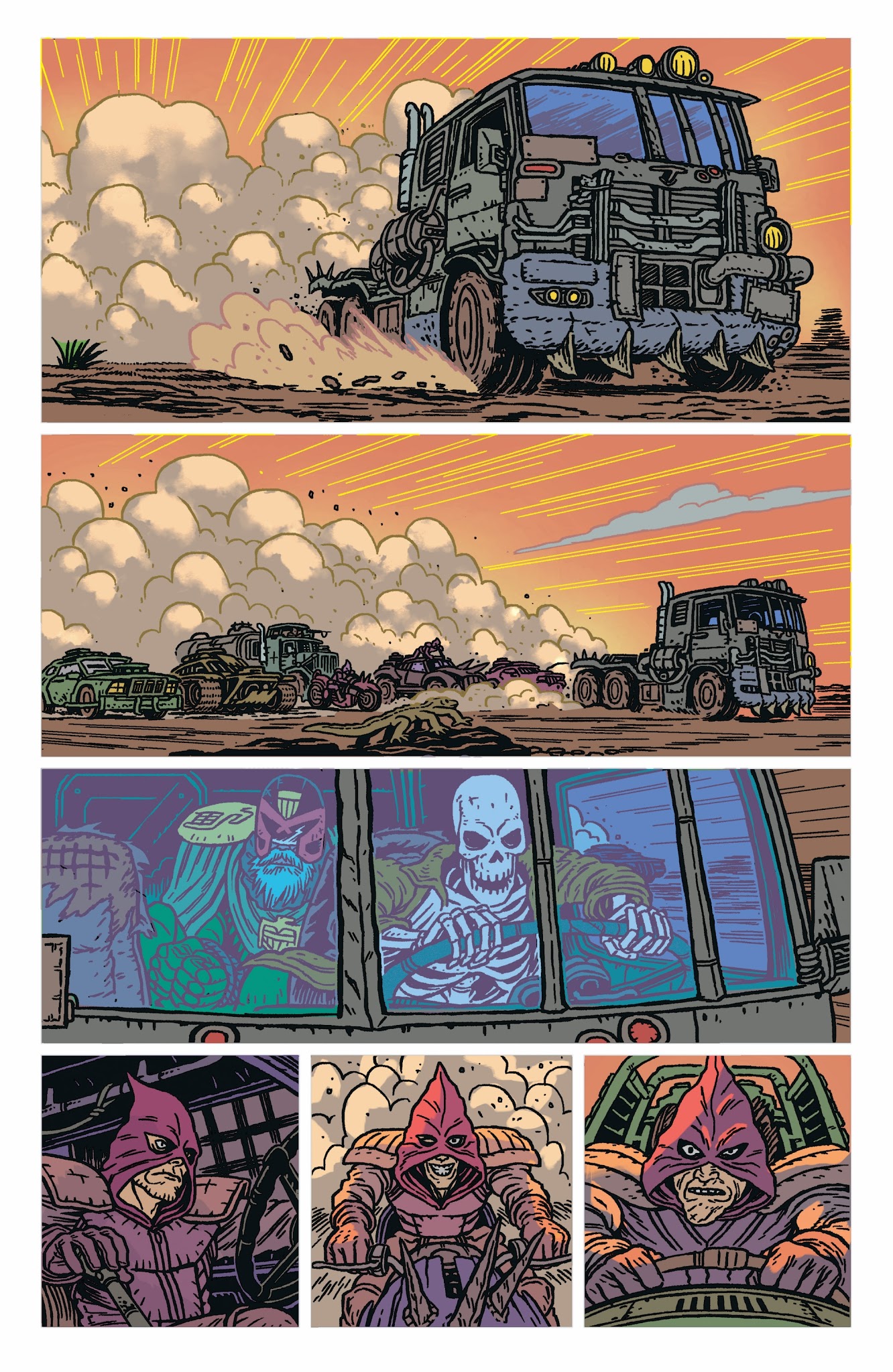 Read online Judge Dredd: The Blessed Earth comic -  Issue #6 - 5