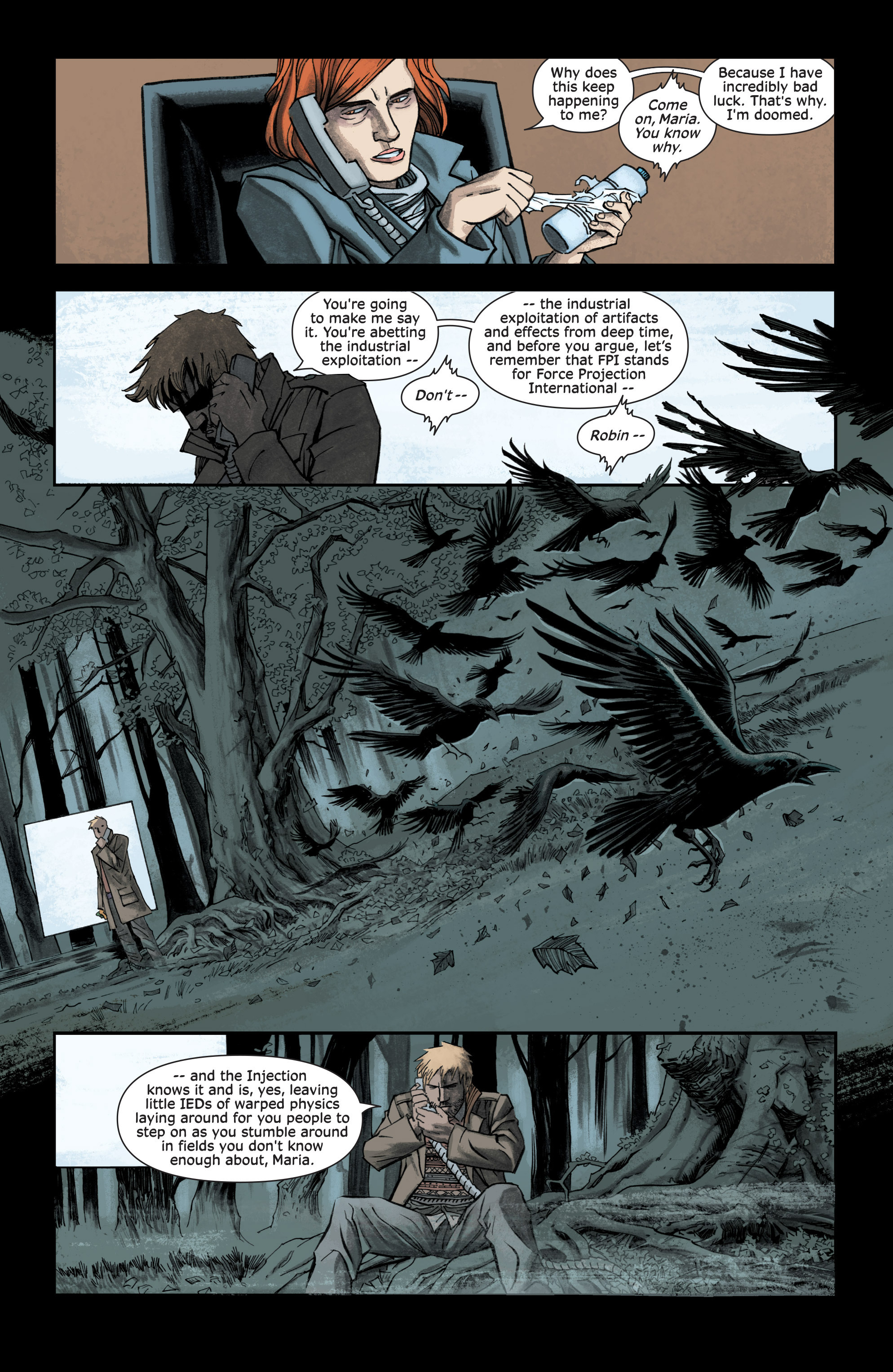 Read online Injection comic -  Issue #3 - 8