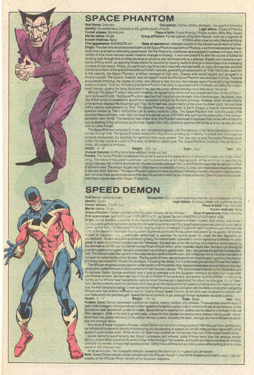 The Official Handbook of the Marvel Universe issue 10 - Page 19