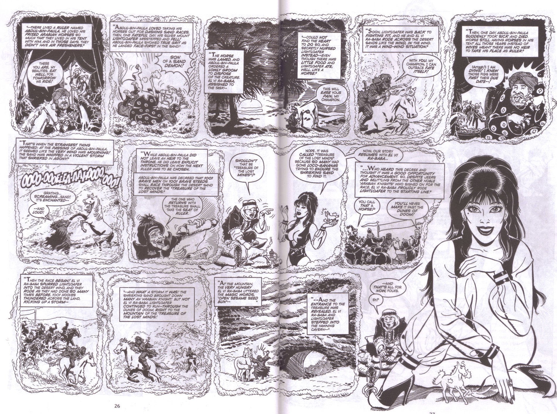 Read online Elvira, Mistress of the Dark comic -  Issue #161 - 24
