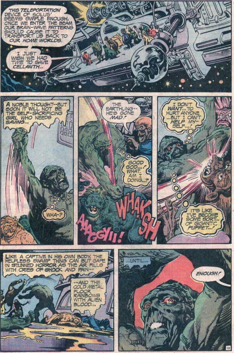 Read online Swamp Thing (1972) comic -  Issue #21 - 12