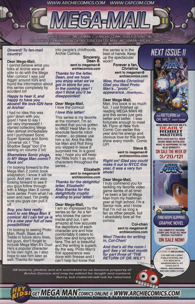 Read online Mega Man comic -  Issue #10 - 34