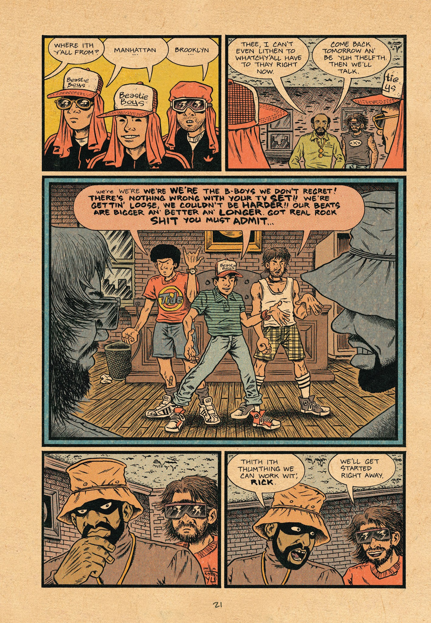 Read online Hip Hop Family Tree (2013) comic -  Issue # TPB 4 - 22