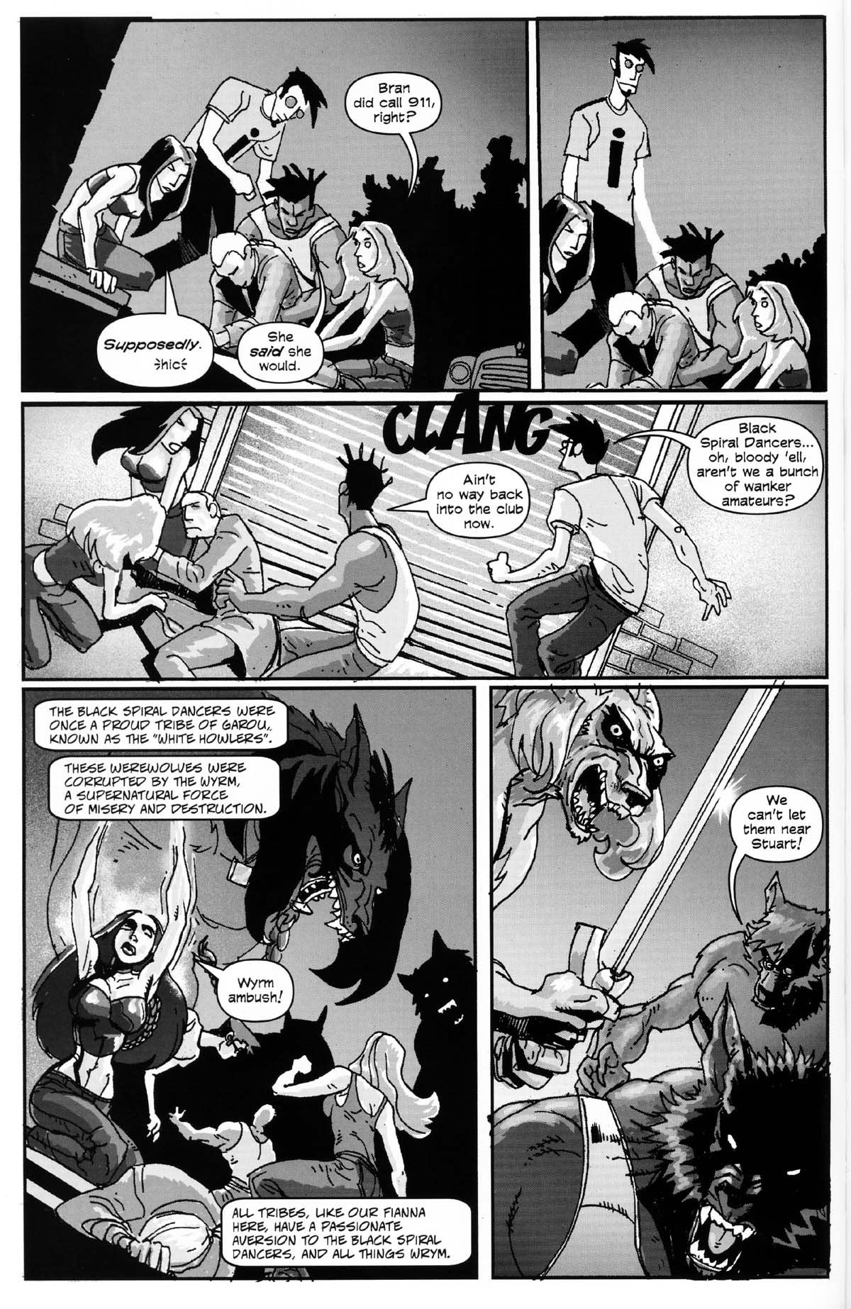 Read online Werewolf the Apocalypse comic -  Issue # Fianna - 22