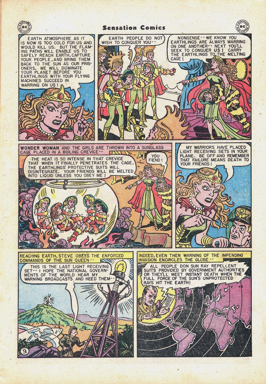 Read online Sensation (Mystery) Comics comic -  Issue #71 - 11