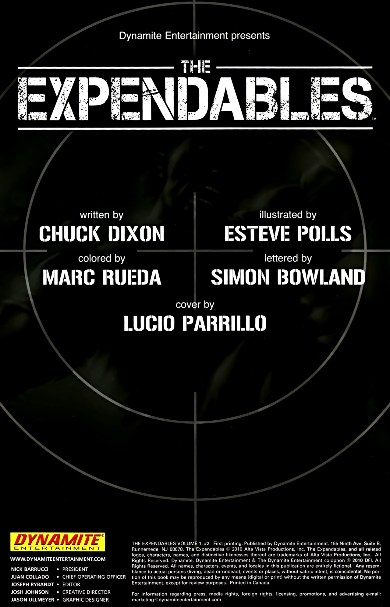 Read online The Expendables comic -  Issue #2 - 2