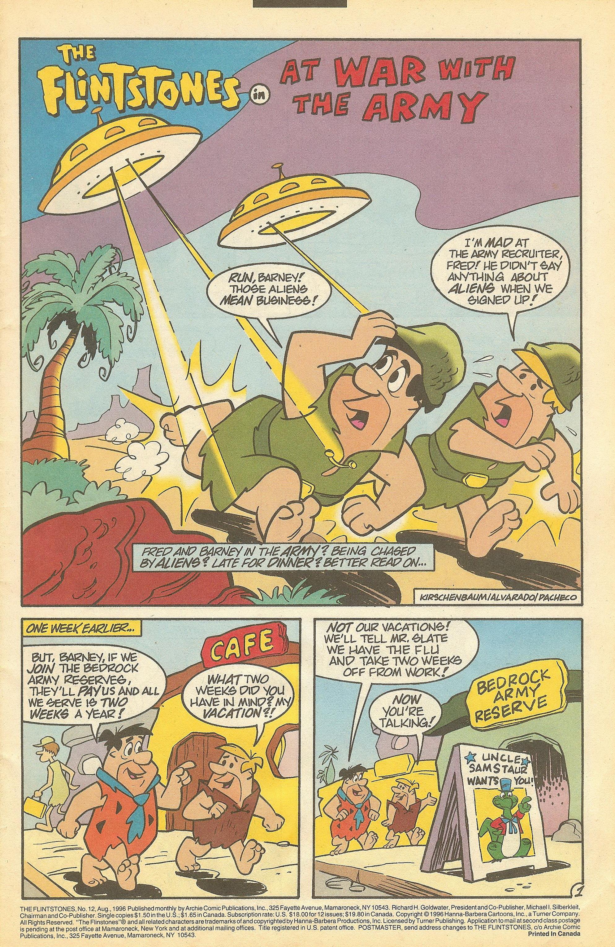 Read online The Flintstones (1995) comic -  Issue #12 - 3