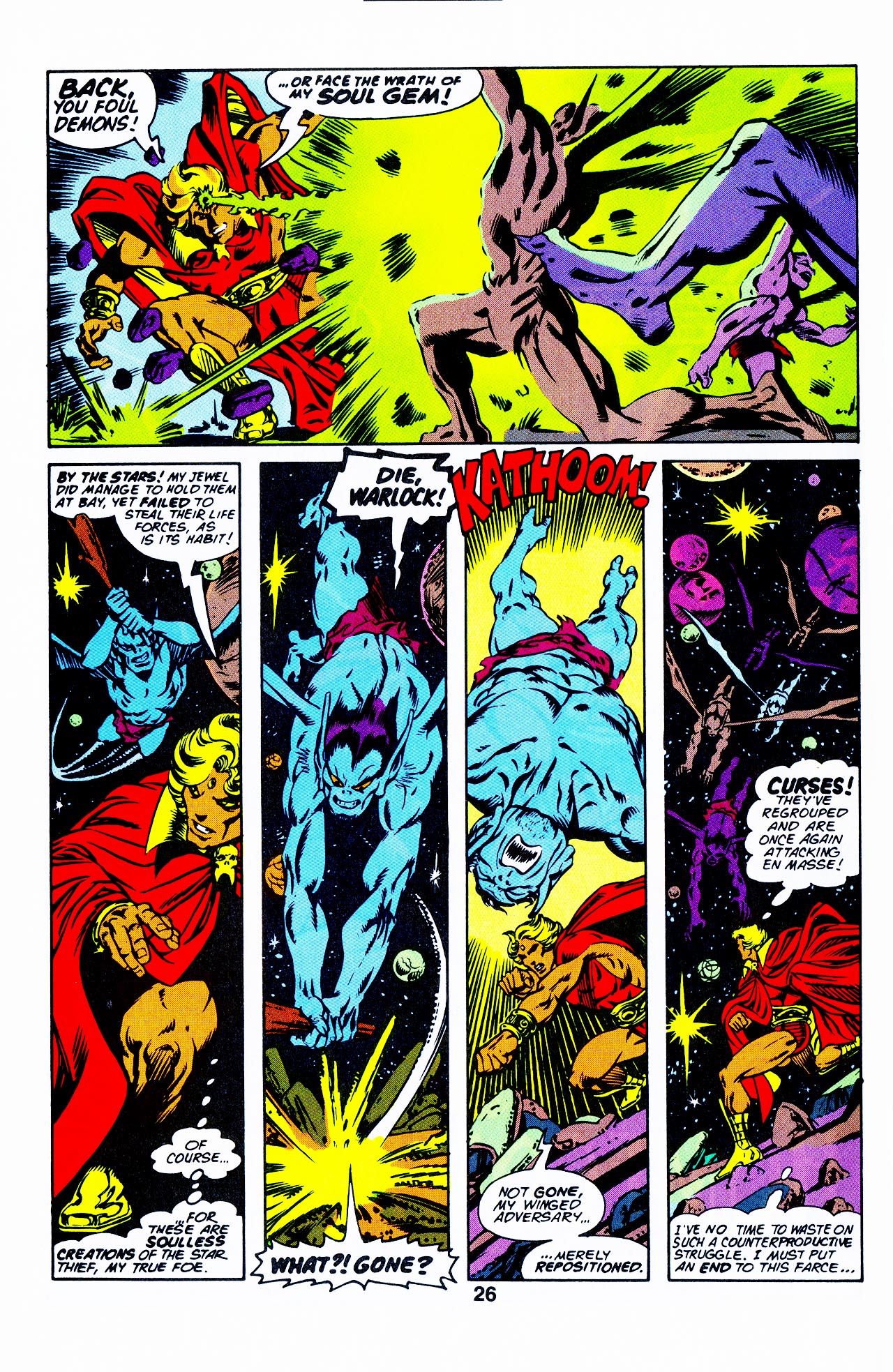 Read online Warlock (1992) comic -  Issue #4 - 28