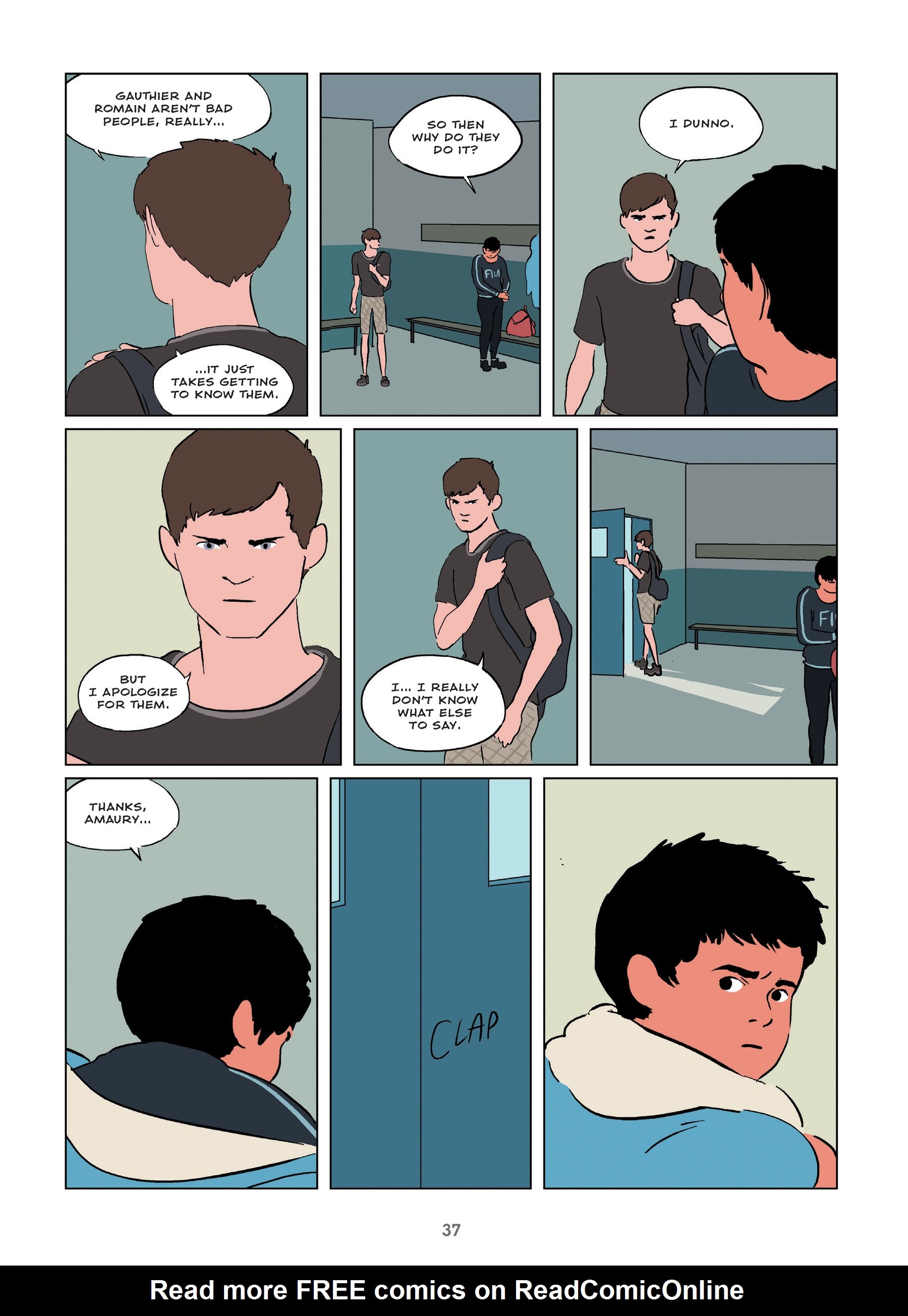 Read online The Locker Room comic -  Issue # TPB - 38