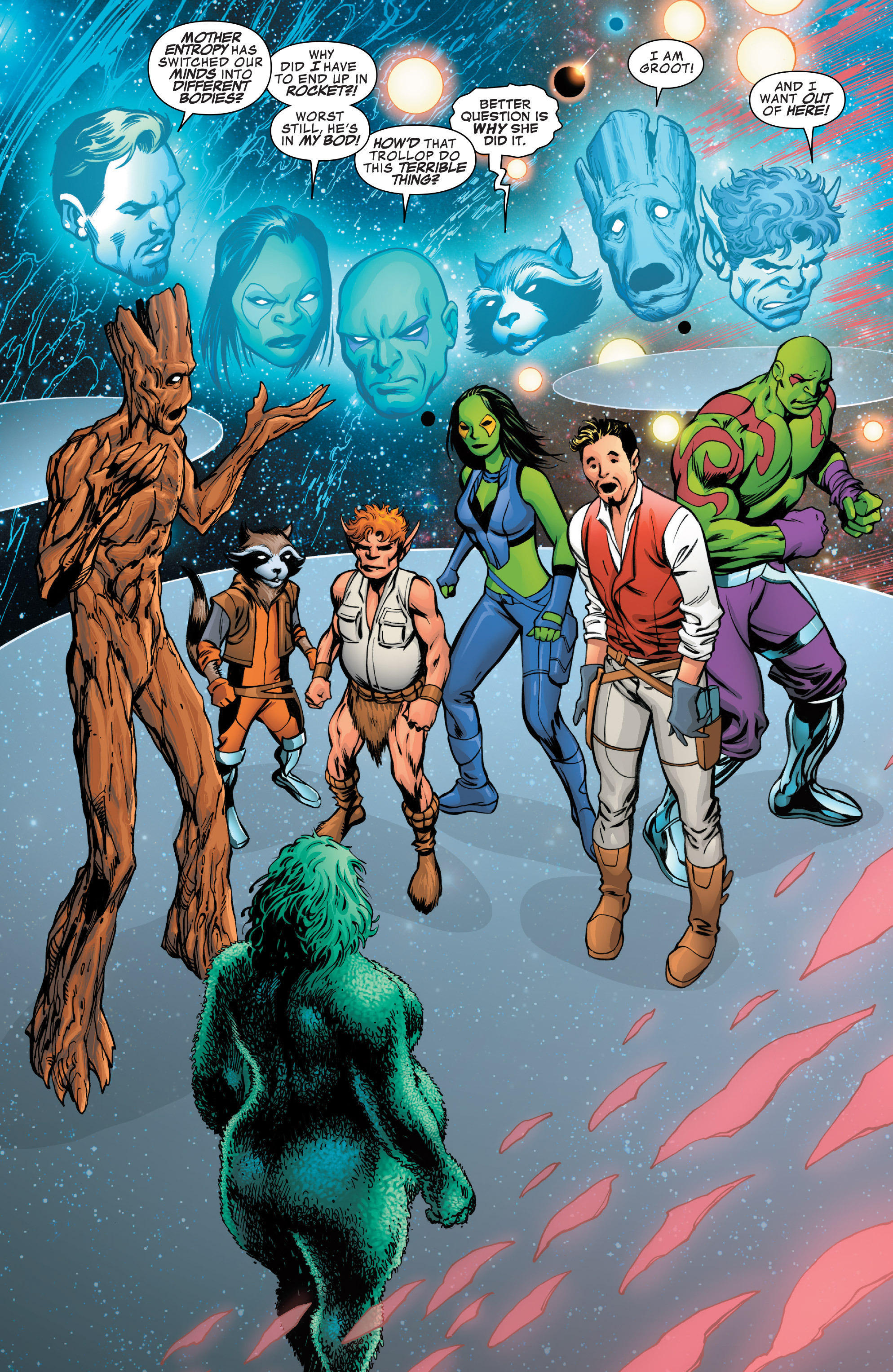 Read online Guardians of the Galaxy: Mother Entropy comic -  Issue #3 - 3